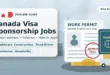 Canada visa sponsorship jobs 2026 guide with work permit, passport, salary and foreign worker job opportunities.